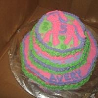 My Little Pony Cake This is a three tiered cake using the petal shaped pans. My little pony is on top.