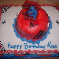 Spiderman Cake 
