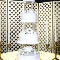 Scan0001.jpg 4 Tier covered in buttercream. I was in a hurry when I had to set this cake up. I was on my way to a cheerleading compition. I wish now I...