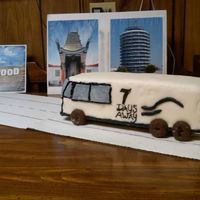 Tour Bus Birthday Cake My Son's 22nd Birthday. His band was unable to do a National Tour because they didn't have a tour bus, so I made them one.