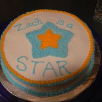 Wilton Course 1 This is my very first cake I made when I took the Wilton Course 1 in Spring 2007