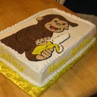 Curious George Birthday This was done for a friend's little boy. Thanks for all of the help CC's. All BC.