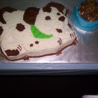 Puppy Cake I made this cake for my nephew's first birthday. He loves dogs, so it was perfect. The dog dish was his "smash cake" and the...