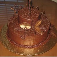 Dad's 50Th Birthday Chocolate Cake 