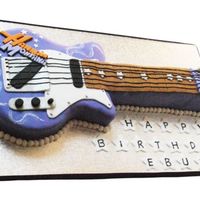 Hannah Montana Guitar Long time I don't share my cakes so uploading a big bunch now. Thanks to everyone who shares !!!