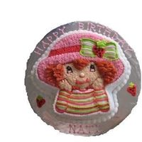 Strawberry Shortcake I made this cake for my little cousin's birthday party. She LOVED it !! I used the cake pan and color set from Wilton. The cake was a...