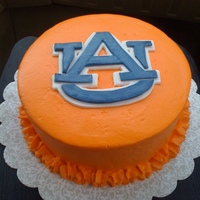 Birthday Cake! I did this cake for my husband's birthday. I'm a huge Alabama fan, but you have to do things out of love sometimes! Yellow cake,...