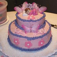 Sarahs_Baby_Shower_Cake.jpg I made this cake for one of my coworkers, I don't have too much experience working with cakes, but I feel very proud of myself.