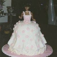 Barbie Cake Here is the first barbie cake I made for my daughter. It was for her 5th birthday.