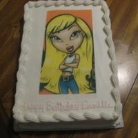 Bratz Edible image of Chloe from the Bratz.