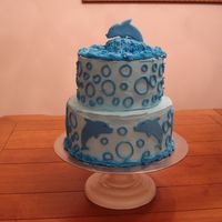 Dolphin Cake Dolphin cake