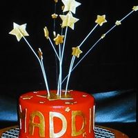 Red Carpet Cake This was for an 8 year old's birthday that she was having at this place called Sweet & Sassy where they do makeup and nails and...