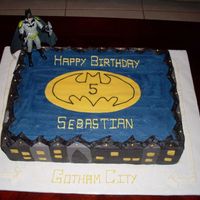 Batman Birthday Cake 