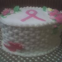 Breast Cancer Awareness Cake 