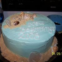 Seashell Cake This was a chocolate double layer cake with a new frosting I tried. The frosting is white chocolate and sour cream based (it is extremely...