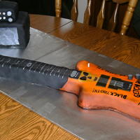 Guitar And Amp This was done by request for a 13yr old's bday. The guitar was a replica of the guitar they had bought him for his bday. The guitar is...