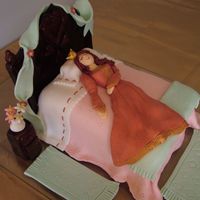 Amelia's Sleeping Beauty This cake was made for my 4 year daughter, my princess. It is all made of fondant. I was very pleased with the result because I never...