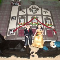 A Special Church This cake was the result of the stubourness of a friend. He wanted to make the bride a surprise by having for cake the church where she had...