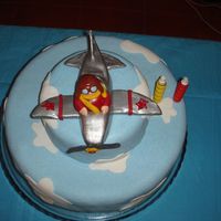 Brave Pilot 2 Years old Gon&Atilde;&sect;alo had this cake chosen by his mother because she wanted it just his bedroom's decoration.
