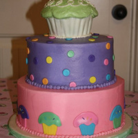 Cupcake Party! This is an idea from cc'er Jeana77 Her's was much neater, didnt quite do it justice!