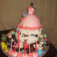 Cinderella Dress I've made this one for my daughter's birthday, I took the idea from two wonderful designs I saw here (sorry I do not remember the...