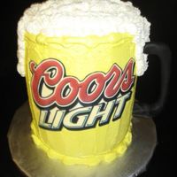 Beer Mug All BC with fondant handle. I also used an Edible Image of the logo.