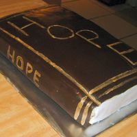 Book My first try at this and only m 3rd attempt with fondant. I am not very happy with the outcome, but did learn a few things. I am ready to...