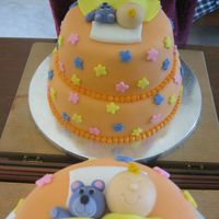 Baby And Bear I borrowed an idea from a friend and came up with this. It was a great hit!