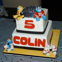 Transformers For Colin Transformers theme for a 5 year old boy. Thanks SOOO much to happy1mom for your help and inspiration!