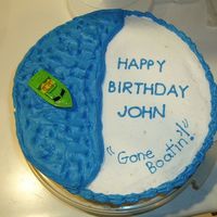 Boating Cake This was for a guy's birthday.