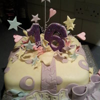 Sweet 16 Birthday Cake 