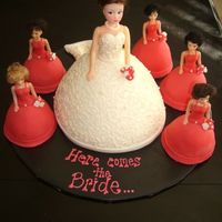 Bride+ Bridesmaids This was for my cousin's fiance's bridal shower.... mini wonder molds for bridesmaids and large wonder mold for the lovely bride...