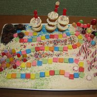 Candy Land Cake! 