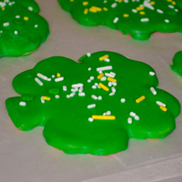 Shamrock Cookies 