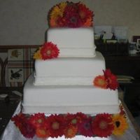 First Wedding Cake uploaded the wrong one the first time-oops!