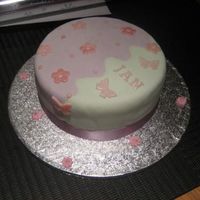 Two Tone Idea came from one of Lindy Smith's cakes and evolved from the two tone idea. It's plain sponge with rasperry filling, all...