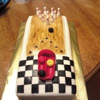 Bowling Alley everything is edible :)