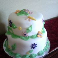 Tracie3.jpg Chocolate cake with buttercream.