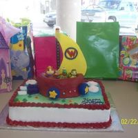 Wonder Pets Flyboat cake