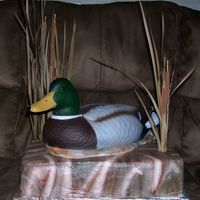 Duck Groom Cake 