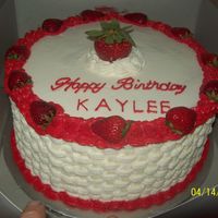 Strawberries And Creme Cream cheese crusting buttercream