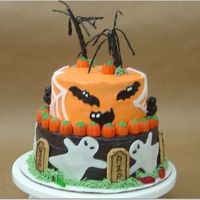 Halloween Cake I made this cake for my final project in the Wilton "cake tiers" class. I had a lot of fun doing it. Any feedback would be...