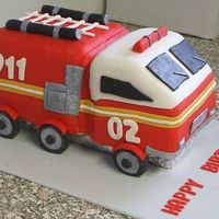 Firetruck My poor little firetruck, it didn't turn out as I had hoped. It was for my son's 2nd birthday. Decorated in fondant. I wish I...
