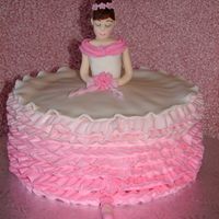 Ballerina Cake I made this cake for my daughter's 16th Birthday. She is an eighth year ballet & pointe student. The cake is a triple chocolate...