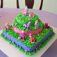 My Little Pony All BC Icing. Ponies are toys. EASY, EASY, EASY!!