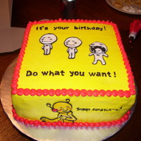 Video Game Cake I'm not sure what this video game is called. My friend said her and her sister play this game all the time. The guy on the front is...