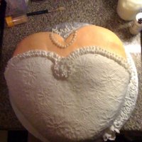 Bridal Dress dress and pearls