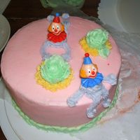 Clown Cake This is a clown cake from one of my last classes.