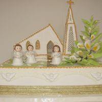 First Communion I made this cake when I was studying cake decoration i liked too much