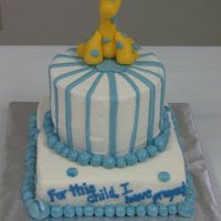 Garrett's Cake For my best friend from high school--has been trying to conceive for 11 years now. God is always on time, no matter what we think. "...